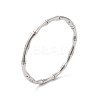304 Stainless Steel Openable Bangles EJEW-H588-02P-1