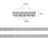 Brass Twisted Chains X-CHC-S095-P-NF-3