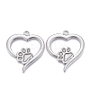 304 Stainless Steel Pendant Cabochon Settings For Enamel LS-STAS-F249-46P-1