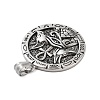 304 Stainless Steel Pendants STAS-S143-07A-2