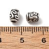 Tibetan Style Alloy Beads PALLOY-F317-02AS-3