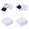 Square Kraft Cardboard Jewelry Boxes AJEW-CJ0001-19-4