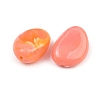 Opaque Acrylic Imitation Gemstone Beads OACR-G064-09A-2