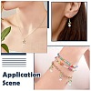 20Pc 5 Colors Alloy Enamel Pendants ENAM-FS0004-07-7