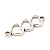 Tibetan Style Alloy Connector Charms FIND-NH0001-12AS-2