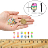 Handmade Polymer Clay Cabochons CLAY-CJC0014-04-2