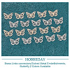 80Pcs 2 Colors Brass Links/Connectors KKC-HY0001-04-5