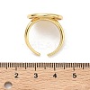 Brass Cuff Open Rings RJEW-C156-01G-5