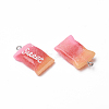 Resin Pendants RESI-TAC0002-19E-1