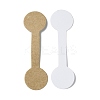 Folding Blank Kraft Paper Jewelry Price Tags CDIS-C006-02B-3