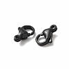 Spray Painted 304 Stainless Steel Lobster Claw Clasps LS-STAS-R120-01D-02-3