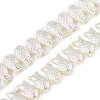 Transparent Spray Painted Glass Beads Strands GLAA-N001-44-2