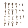 Zinc Alloy Pendant PALLOY-WH0087-27-1