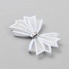 Bowknot Gauze & Rhinestone Shoe Decoration AJEW-WH20067-121B-2
