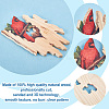 Wood Animal Hanging Ornaments HJEW-WH0053-08E-4