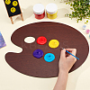 1Pc Wooden Oil Painting Palette AJEW-BC0009-33-3