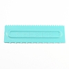 Plastic Baking Edge Dough Scraper and Cutter Pastry Spatulas AJEW-P077-10-1