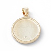 Rack Plating Brass Enamel Pendants KK-B065-03G-01-2