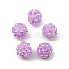 AB-Color Resin Rhinestone Beads RESI-S315-10x12-10-4