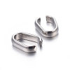 Tarnish Resistant 201 Stainless Steel Quick Link Connectors X-STAS-P223-02P-04-2