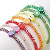 7Pcs 7 Style Glass Beaded Stretch Bracelets Set BJEW-TA00230-2