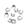304 Stainless Steel Snap On Bails STAS-C135-01A-P-1