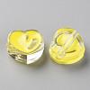 Transparent Enamel Acrylic Beads TACR-S155-004H-2