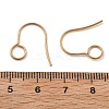 316 Stainless Steel Hypoallergenic French Earring Hooks JX137B-G-2