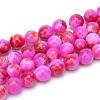 Natural Dyed Persian Jade Gemstone Bead Strands G-R271-6mm-XP07-1