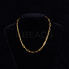 4MM Unisex 304 Stainless Steel Paperclip Chains Necklaces LS-AU9647-2-1