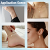 Rack Plating Brass Micro Pave Cubic Zirconia Pendants KK-BBC0017-92C-4