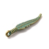 Tibetan Style Alloy Pendants LS-FIND-WH0114-53GGP-2