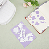 3Pcs 3 Styles Saint Patrick's Day Carbon Steel Cutting Dies Stencils DIY-GF0008-47-4