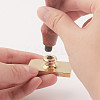 Wax Seal Brass Stamp Head AJEW-WH0215-041-4