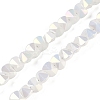 Electroplate Glass Beads Strands EGLA-B009-05A-12-1