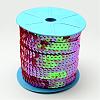 AB-Color Eco-Friendly Plastic Paillette Beads PVC-Q089-6mm-96-1