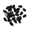 Synthetic Black Stone Cabochons G-F772-01A-09-1