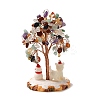 Christmas Natural Gemstone Chips Tree Decorations DJEW-K028-01A-2