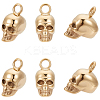 6Pcs Retro 304 Stainless Steel Pendants STAS-UN0060-20G-1