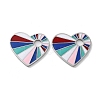 304 Stainless Steel Enamel Pendants STAS-P339-17P-01-1