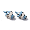 Handmade Porcelain Beads PORC-R002-02G-2