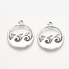 Tibetan Style Alloy Pendants TIBE-Q072-23AS-RS-1