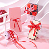 3 Rolls 5 Styles Valentine's Day Polyester Lace Ribbons OCOR-TA0002-19-7
