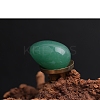 Natural Green Aventurine Egg Figurines Statues for Home Office Desktop Decoration PW-WG1DC51-03-1