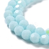 Opaque Glass Beads Strands EGLA-A035-P6mm-L10-3