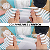 10M Knitted Fish Line Nylon Elastic Lace Trim OCOR-GF0003-71A-6