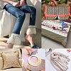 Cotton Lace Fringes Tassel Trimmings OCOR-GF0005-07B-03-4