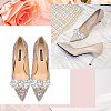 2Pcs Alloy Rhinestone Shoe Decorations AJEW-FG0003-73B-6