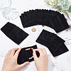 Velvet Jewelry Flap Pouches ABAG-WH0038-43F-3