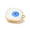 Rack Plating Brass Enamel Charms KK-G515-22G-3